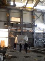 Строительство Приобской ГТЭС. Construction of Priobskaya Gas Turbine Power Plant