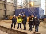 Строительство Приобской ГТЭС. Construction of Priobskaya Gas Turbine Power Plant