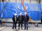 Строительство Приобской ГТЭС. Construction of Priobskaya Gas Turbine Power Plant